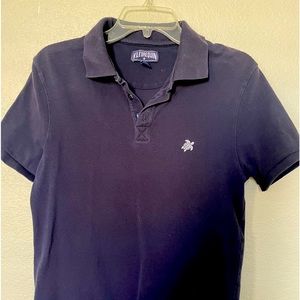 navy blue polo